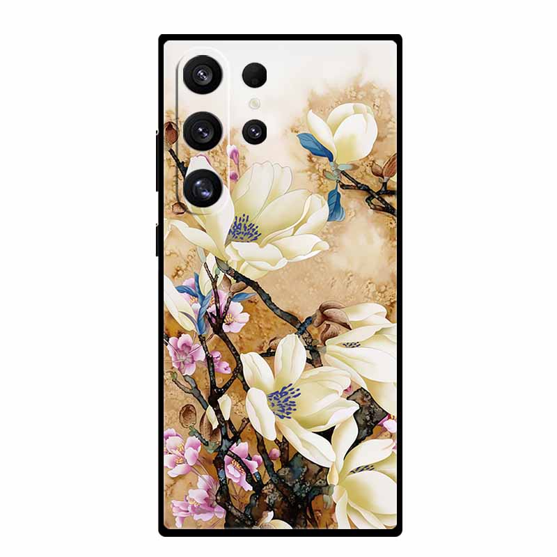 

Case For Samsung S26 Pro S25 S24 S23 FE S22 Plus Ultra Back Color Phone Cover Coque Galaxy S 25 Edge 26 24 23 22 Funda Protector S22