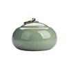 Crackle Glaze Tea Canister Sealed Tea Storage Box Creative Storage Jar  Puer Tea