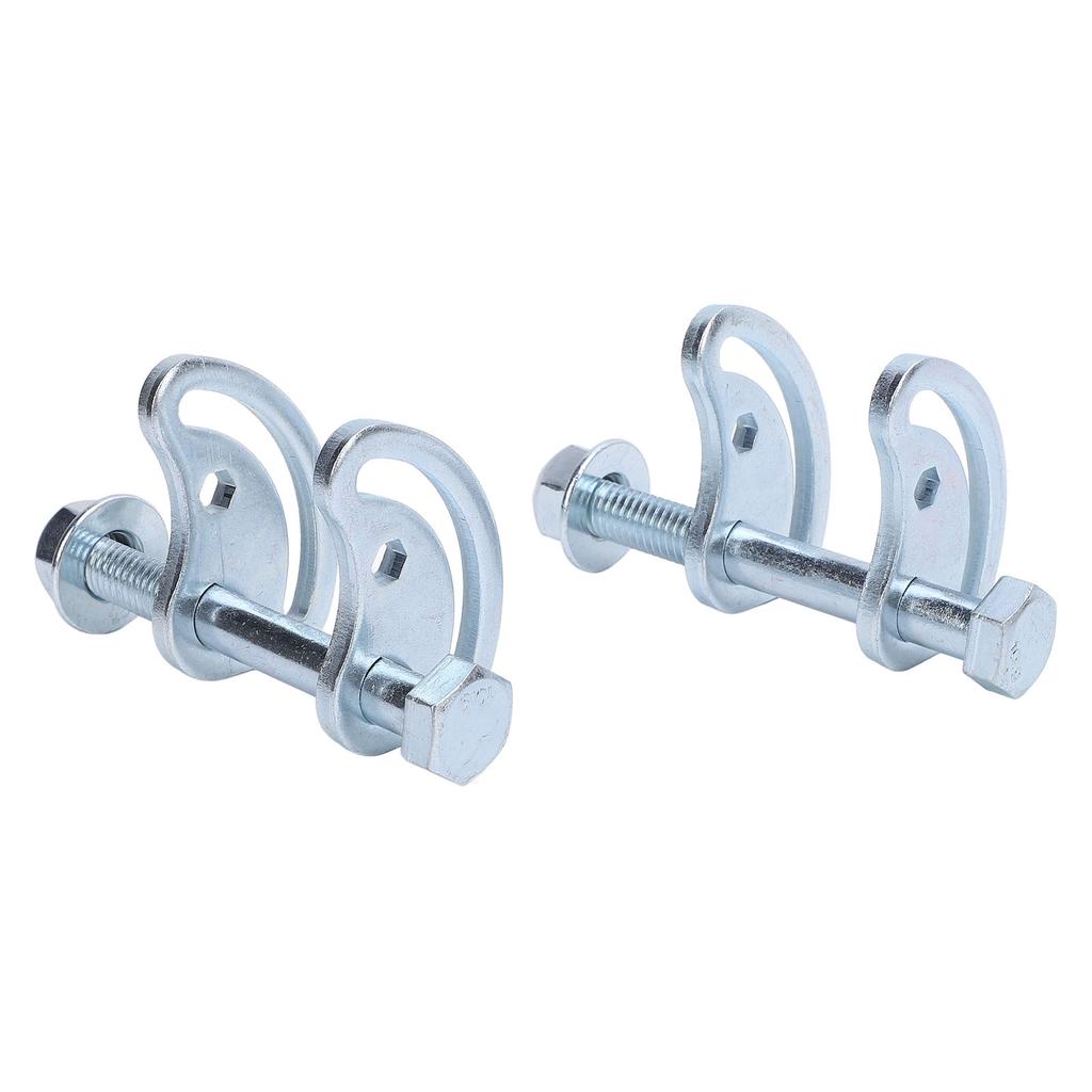 2 STÜCK Oberer Querlenker Sturz-Kit Eisen + 1,5 Grad Sturzschrauben Einstell-Kit Ersatz für XL 1500 2500 Silber