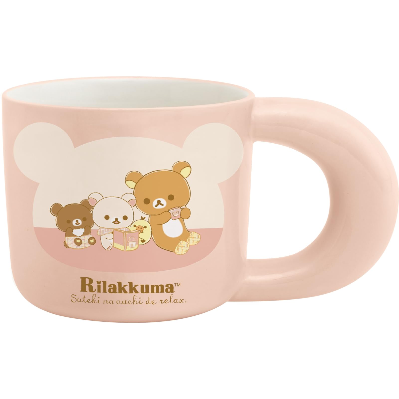

Кружка Rilakkuma Wonderful TK22501 H80 x San-X Дом Размер 90