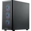 Boitier PC - COOLER MASTER - Elite 502 - Moyen Tour ATX/E-ATX - Panneau En Verre Trempé - 3 Ventilateurs ARGB