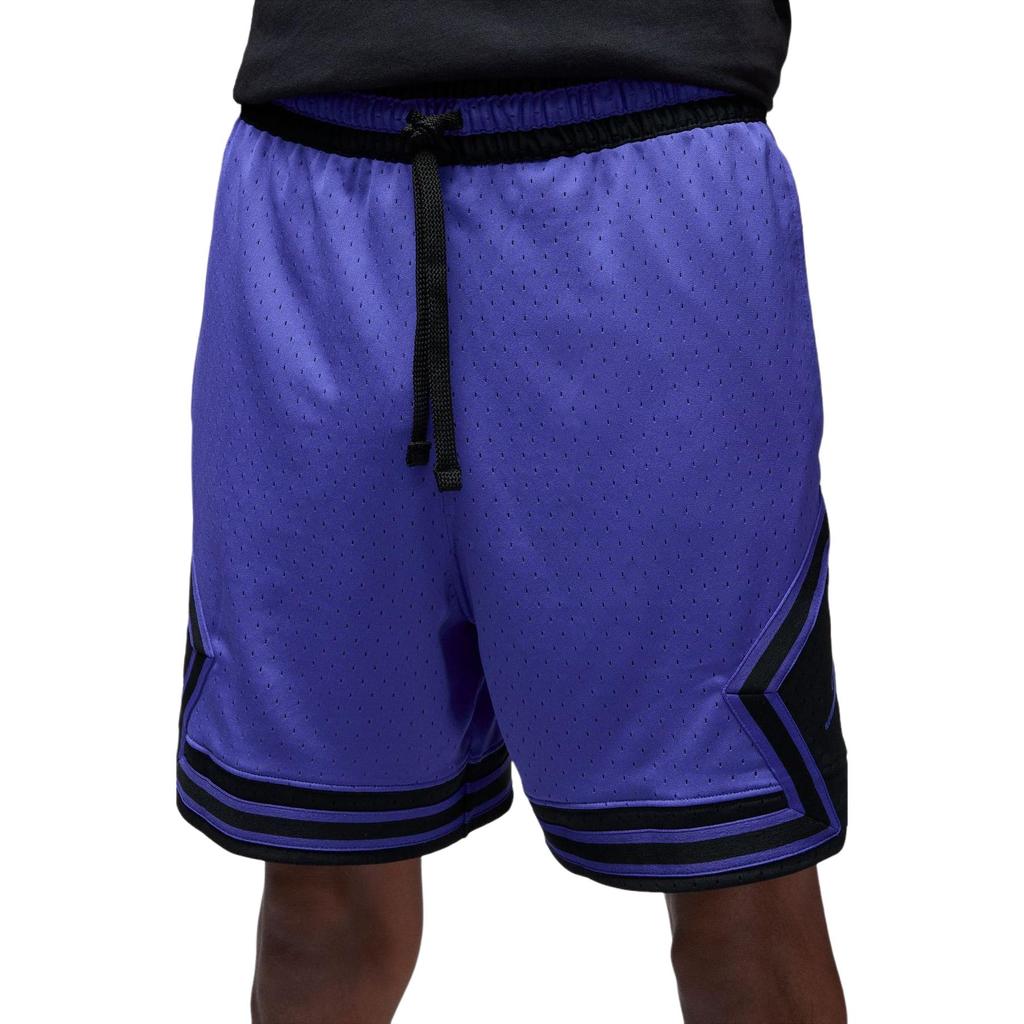 Jordan Solid Color Logo Stripe Drawstring Athletic Training Shorts Men Bottoms Purple DX1487-430