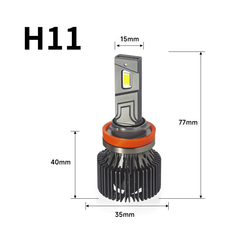 D2H LED-Scheinwerferbirne LED-Projektorlinsen 150W 13000LM Auto-LED-Scheinwerfer-Kit Hohe Helligkeit & Fokussierter Strahl