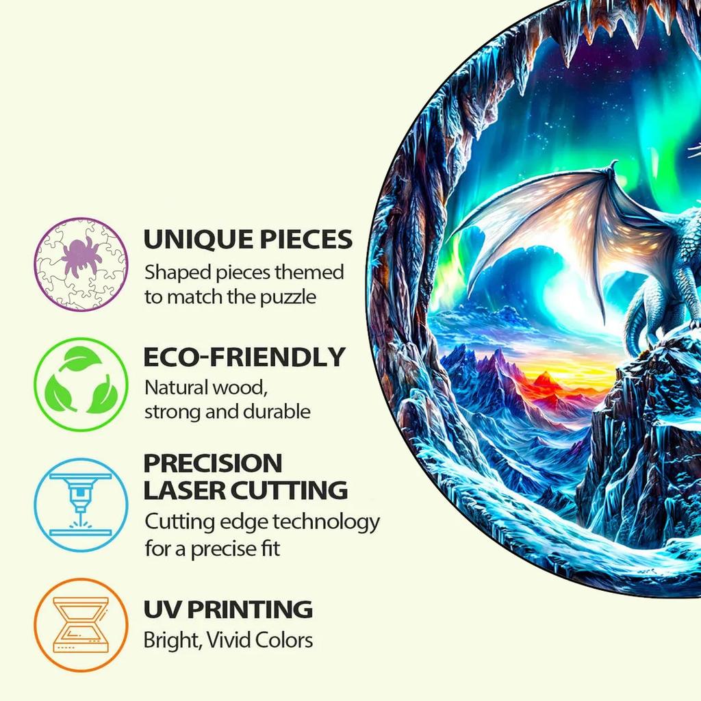 Exquisite 3D Universe Fantasy Wooden Jigsaw Puzzle Ideal for Adults Plus Children Montessori Games Plus Animal Toy Birthday Present Idea