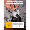 Deli Adjustable Wrench Large Opening Long Handle Universal Spanner Carbon Steel Mechanical Workshop Hand Car Repair Tools