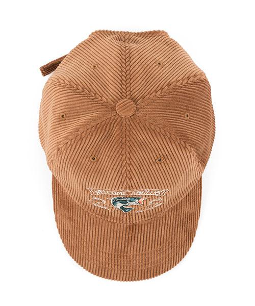 Waildeubeuligseu Corduroy Angler Cap (Mustard)