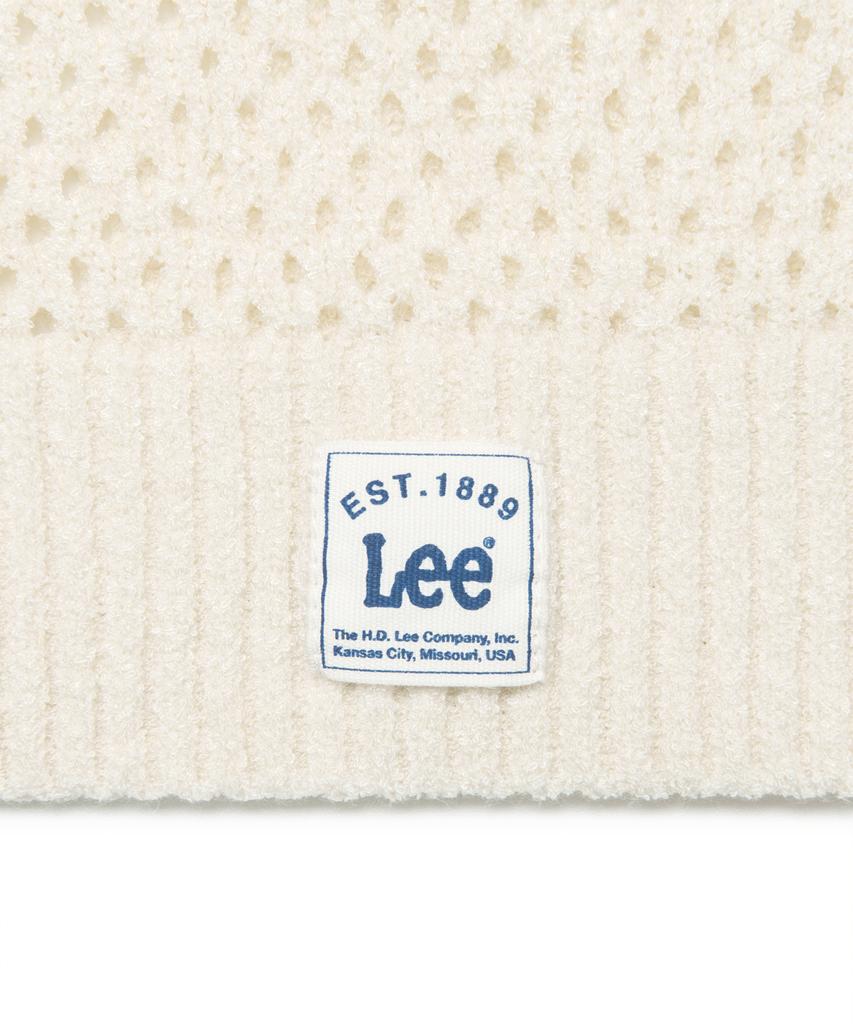 LEE Scallop Pullover Knit Ivory
