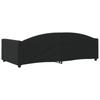 Daybed Black 100x200 Cm Fabric