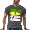 Classic Cycling Colors Tdf TShirt Basic Short Sleeve Cotton Blend TShirt