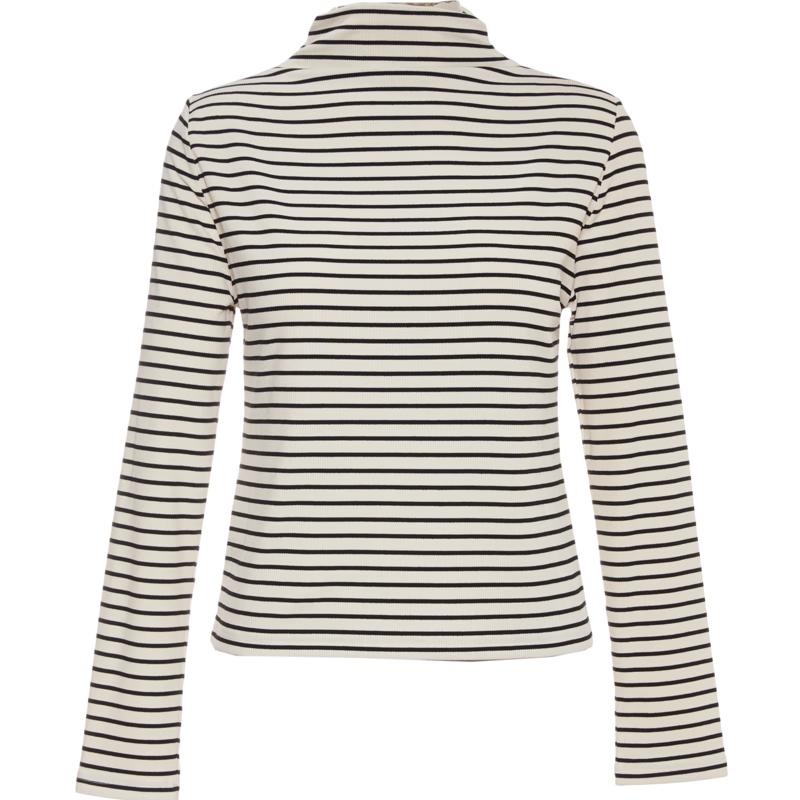 BETU Women s High Elastic Turtleneck Long Sleeve T-shirt L