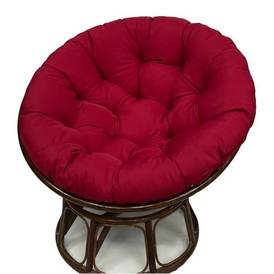 Papasan Sandalye Minderi Düz Renk Dolgulu Sandalye Minderi Bağcıklı Dış Mekan Papasan Minderi Veranda Balkon İç Mekan Dış Mekan Kullanımı için
