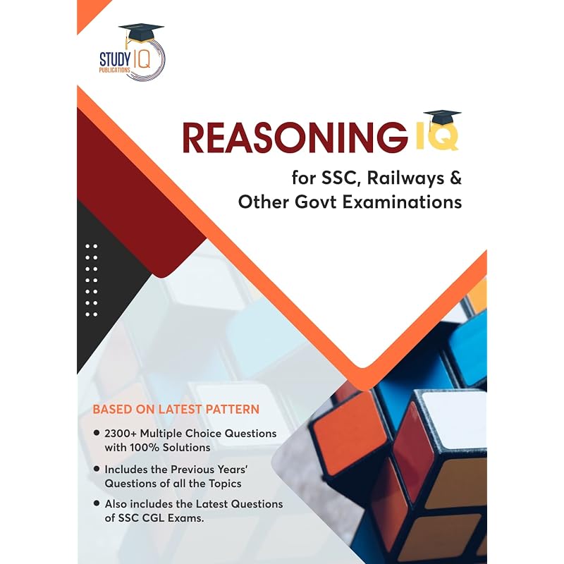 Reasoning IQ Book for SSC CGL, CHSL, CPO and Other Govt. Exams