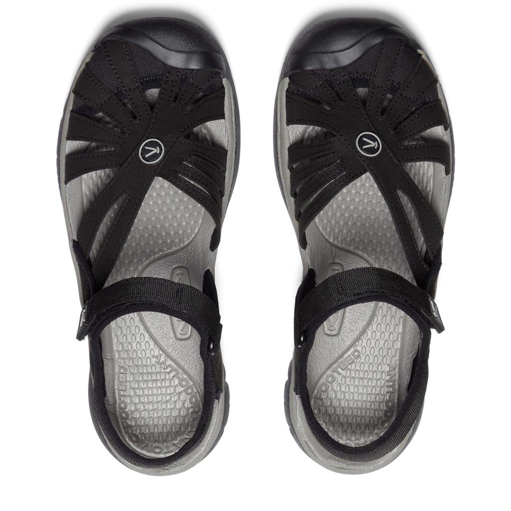 KEEN ROSE SANDAL Rose Sandal for Women 1008783 GRAY Cm (current Model) BLACK/NEUTRAL 24.0