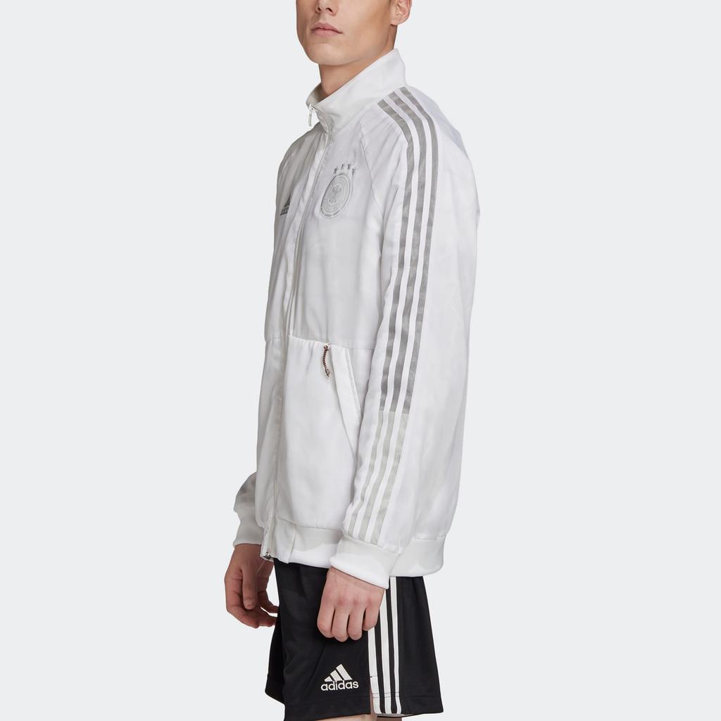 adidas Jackets Men's White Stand Collar Moderate Other FT2973