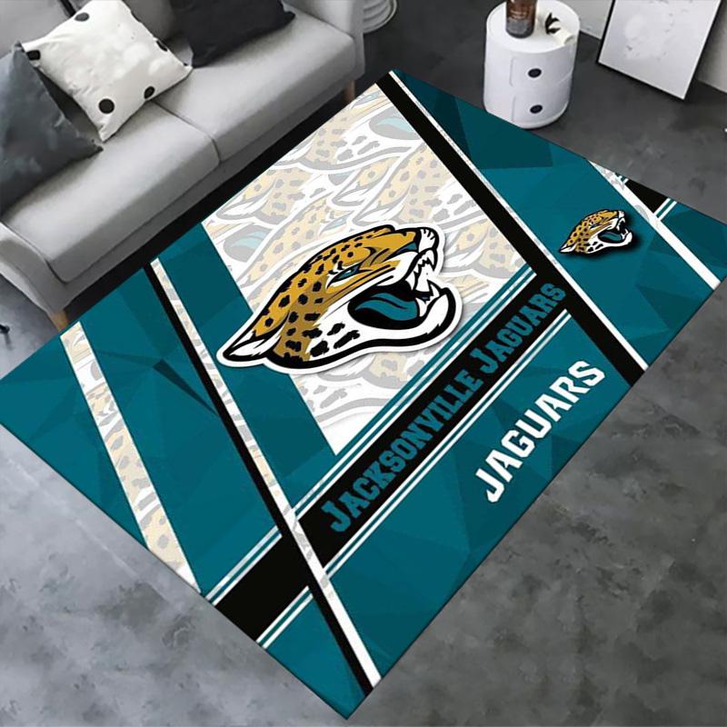 Jacksonville Jaguars Logo Carpet Rug for Living Room Bedroom Home Sofa Decoration,Kids Play Non-slip Floor Mat