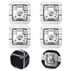 4Pcs Spring Loaded Flight Case Lock Security Lock Cabinet Zinc Zinc Alloy Pull Handle  Luggage