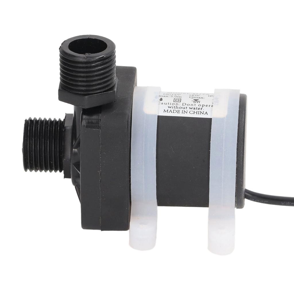 Small Submersible Pump Safe Stable Performance Power Saving Quiet Fountain Water Pump DC12V 20W