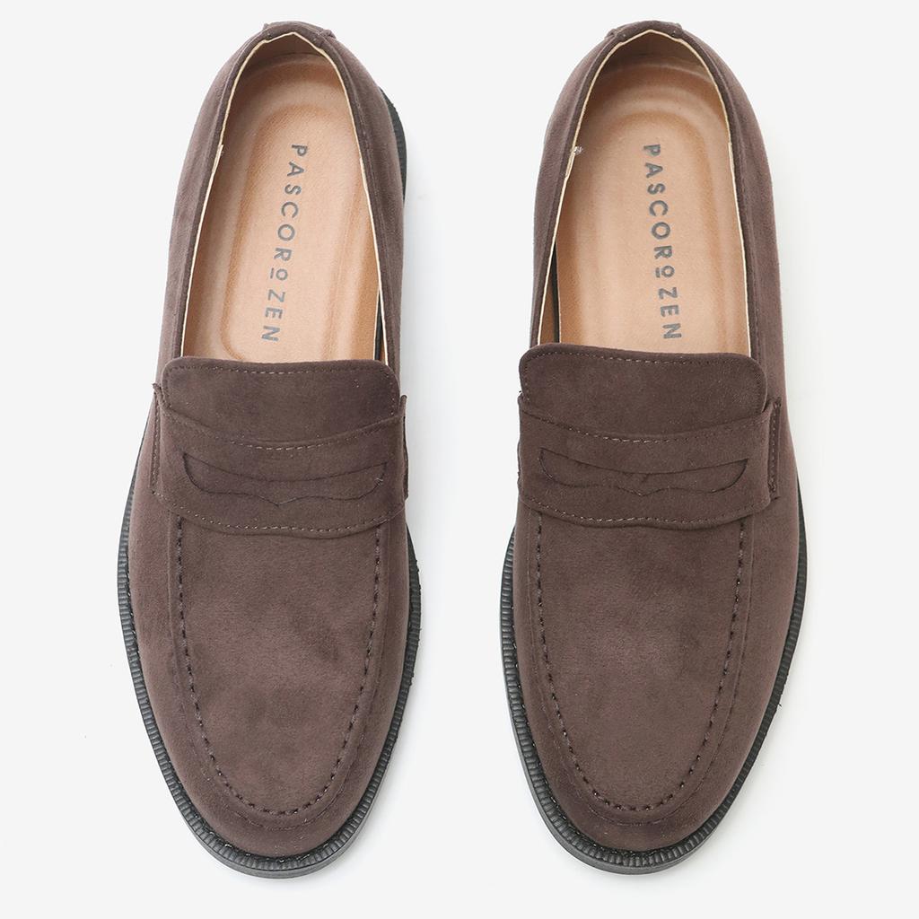 [PASCOROZEN] Carlton Suede Penny Loafer Brown [JC2305] [Shipped from Korea] 100% Authentic