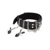 Samcos SM Collar SM Nipple Clipper Metal Chain Nipple Clamp Adjustable Adult Toys SM Goods SM Cosplay