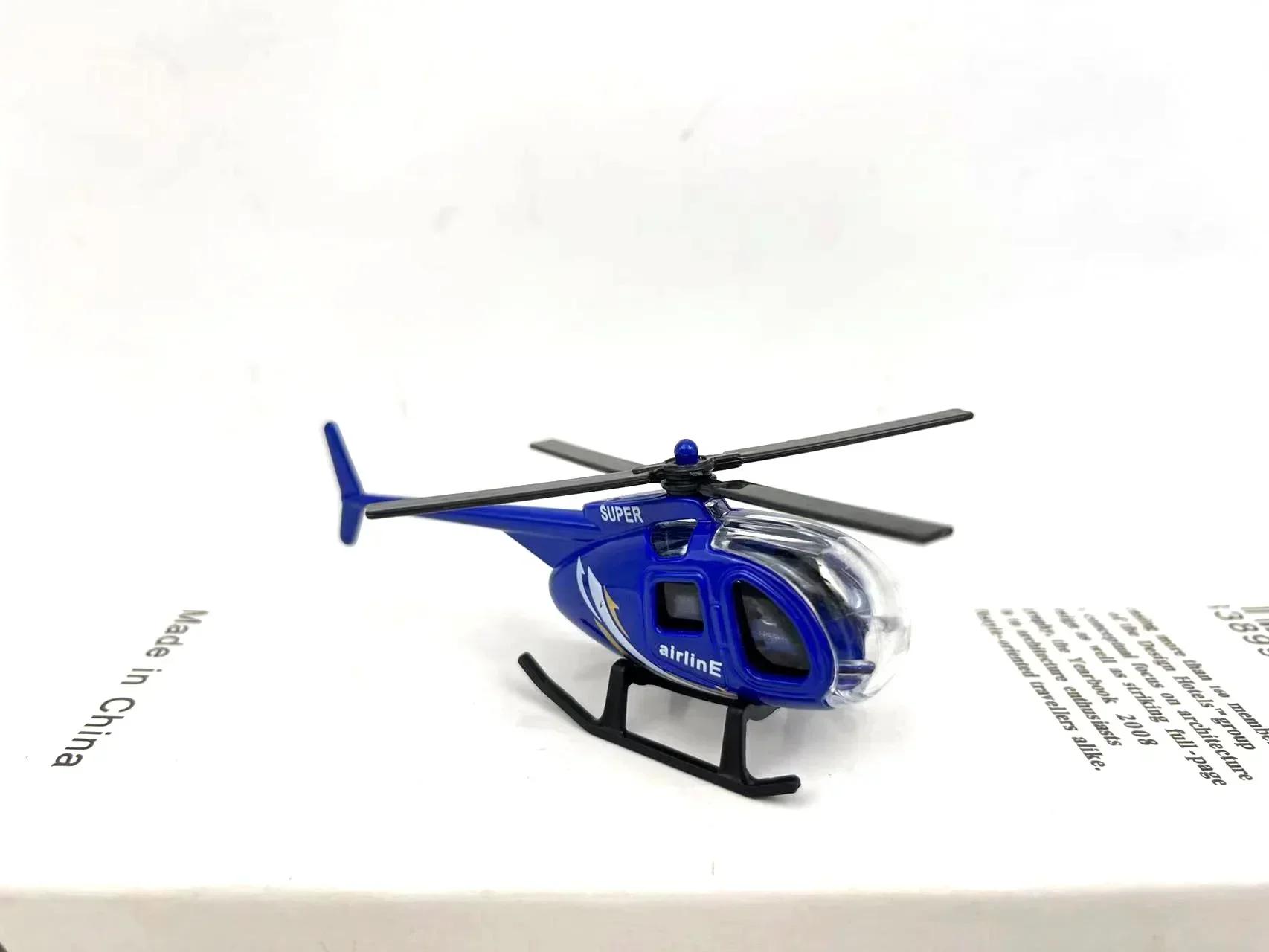 Play Vehicles Aircraft Models Alloy Model Aircraft Children s Toy Decoration Boy s Toy Taxi Simulation Helicopter