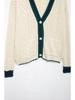 Autumn European & American Women's Street Fashion Cable Knit Cardigan