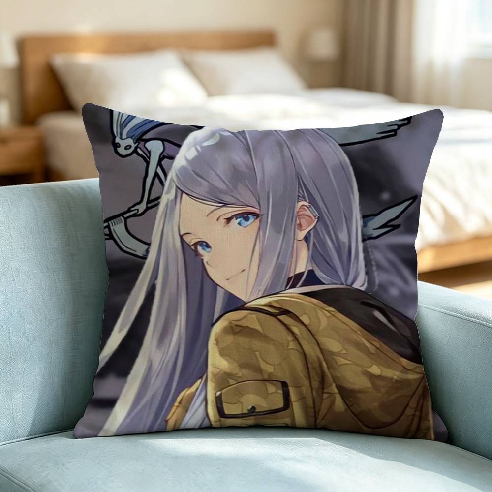 86-Eighty-Six  Vladilena Milize Square Double-Sided printed Pillow Case Bedroom Bedside Pillow Sofa Cushion Cover Gift