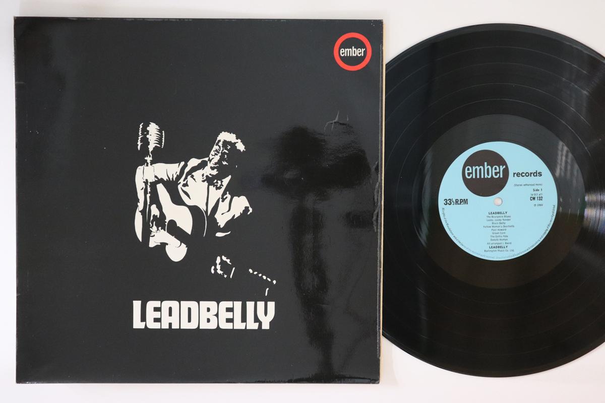 

LP Record LEADBELLY Leadbelly CW132 EMBER 1969 UK Blues Used