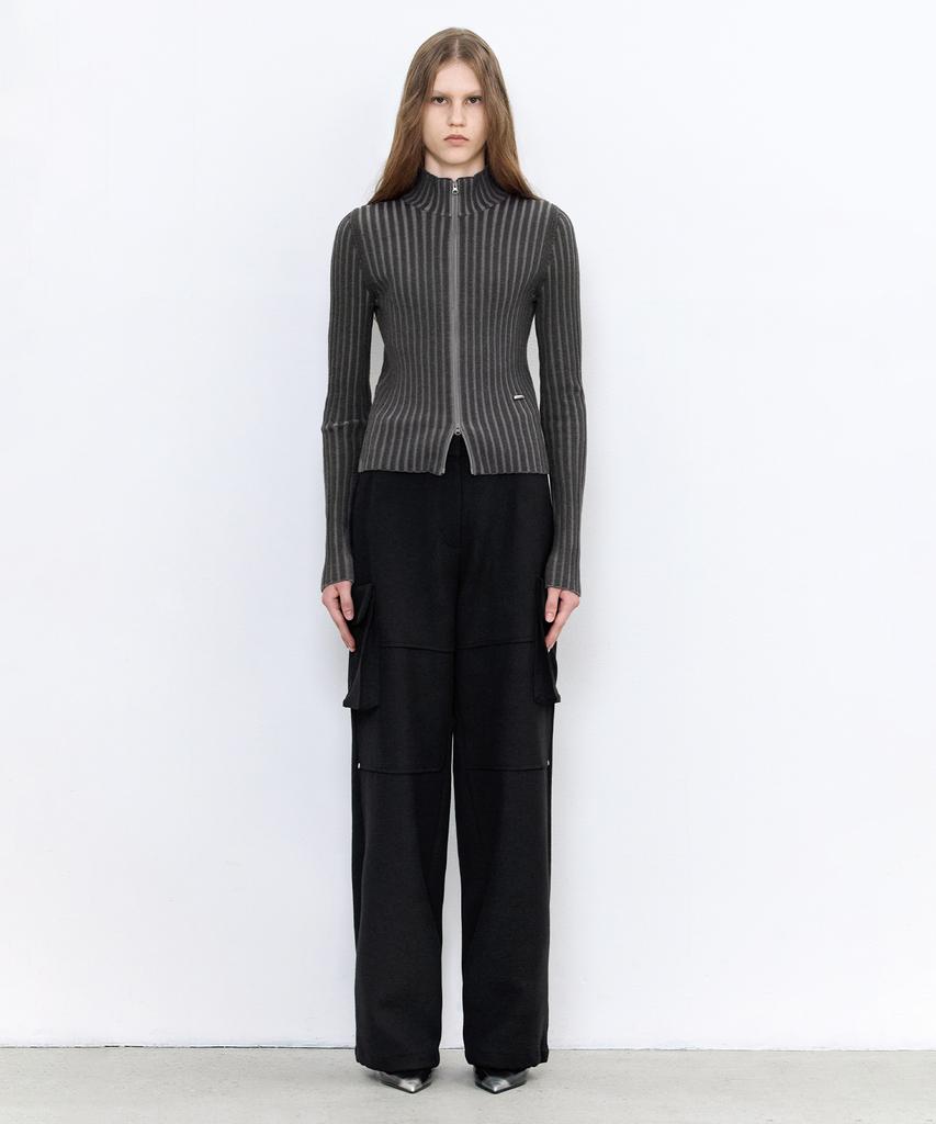 INSILENCE WOMEN Fatigue Pocket Slacks Black