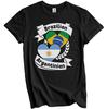 Brazilian Argentinian Heart Flags Brazil Argentina T-Shirt