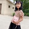 Unique Cats Pattern Shoulder Bag For Children Compact Size Adjustable Strap Crossbody Bags Girls Fashionable Mini Purse