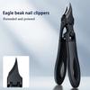 Professional Slanted Nail Clippers Super Sharp Stainless Steel Wide Opening Anti-Splash Toenail Clipper for Nails Manicure Tool
