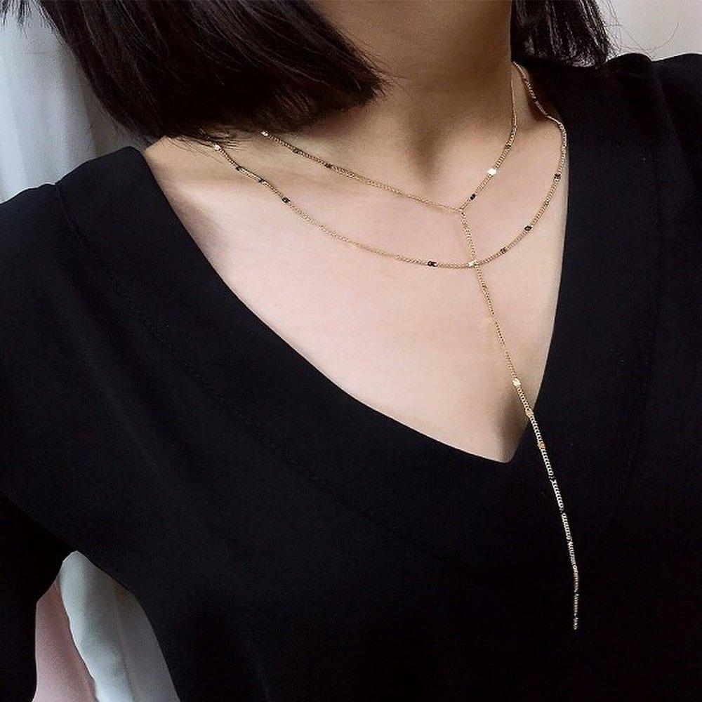 Y Necklace Even After Time Passes