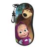 M-Masha and The Bears Glasses Case Cover Men Women  Sunglasses Pouch Cute Portable Eyewear Accessory Pocket Eyeglass Protector