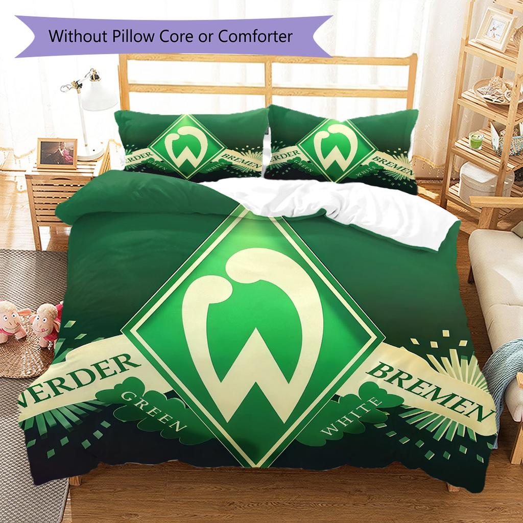 SVW logo Bedding Quilt Set Quilt Cover Pillowcase Home Decoration Birthday Gift (1 * duvet cover + 2 * pillowcase, without core)