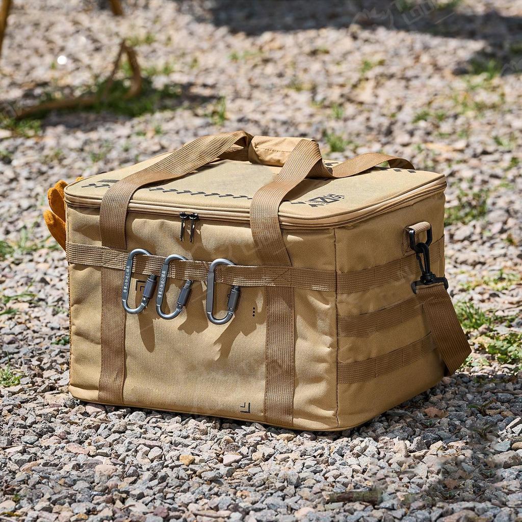 Camping Storage Bag Camping Container Soft Gear Bag 36L Waterproof Cooler Large Capacity Folding Case For Beach Picnic BBQ Juice