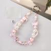 Short Crystal Mobile Phone Lanyard Design Wrist Bag Pendant 1