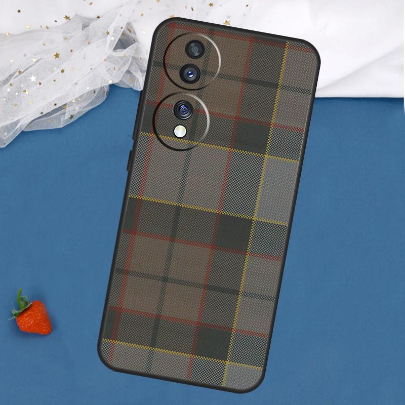Fraser clan tartan Case For Honor Magic 7 5 6 Lite 8 Pro 200 400 50 70 90 X8c X8b X9a X9b X9c X9d Win RT Cover