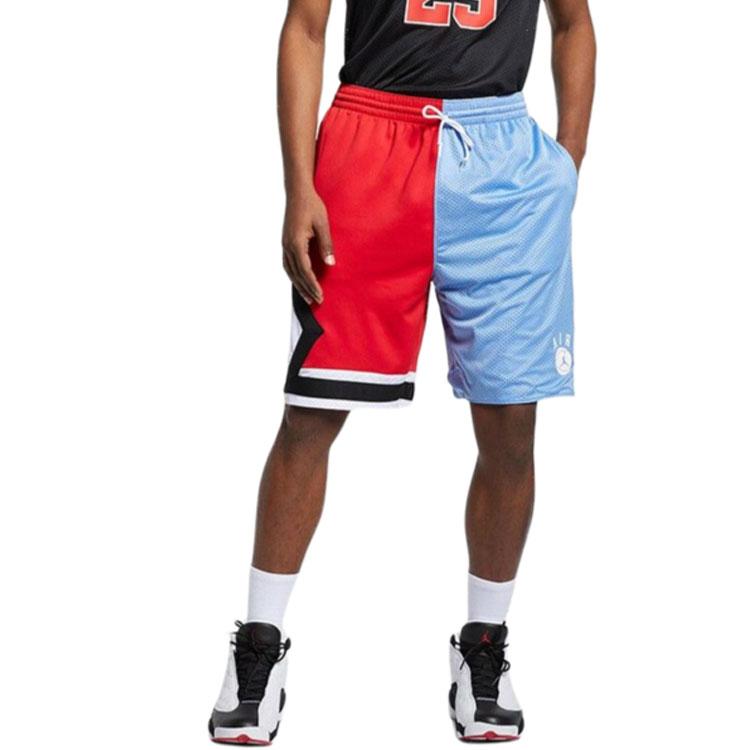 Jordan Drawstring Casual Sports Shorts Men Shorts Red Blue CZ2505-448