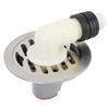 10cm Round Floor Drain Kit Stainless Steel Odor Prevention Shower Drain Bathroom Hair Strainer 50‑75mm Pipes