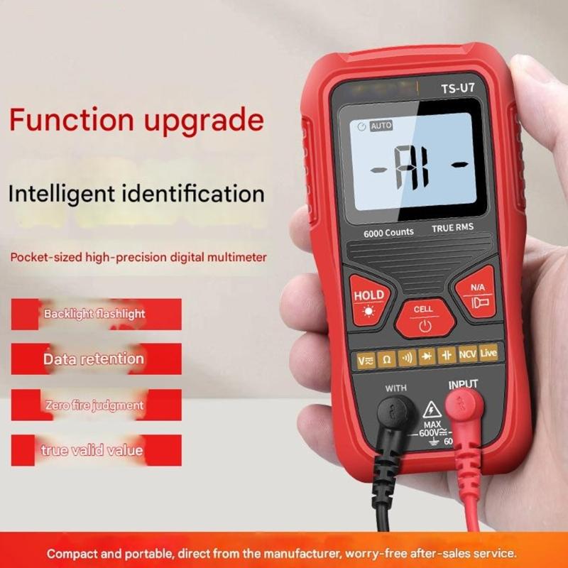 Digital Multimeter and Analyzers Voltmeter Ohmmeter Auto Ranging Tester Voltages Current Resistance