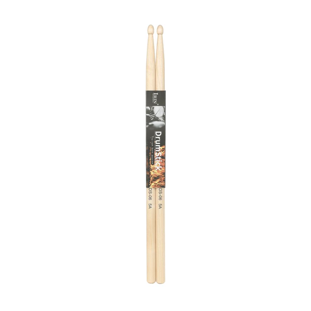 IRIN 1 Pair Drumsticks Premium Maple Drumsticks 5A 7A Drum Sticks Drum Mallets Pro Percussion Instrument Parts & Accessories
