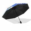 1pc Kawaii Stars: Cute Automatic Opening/Closing Umbrella with Foldable Design, Iron Frame, Outdoor Use, Perfect Gift for Fans, Travelers, Daily Use,