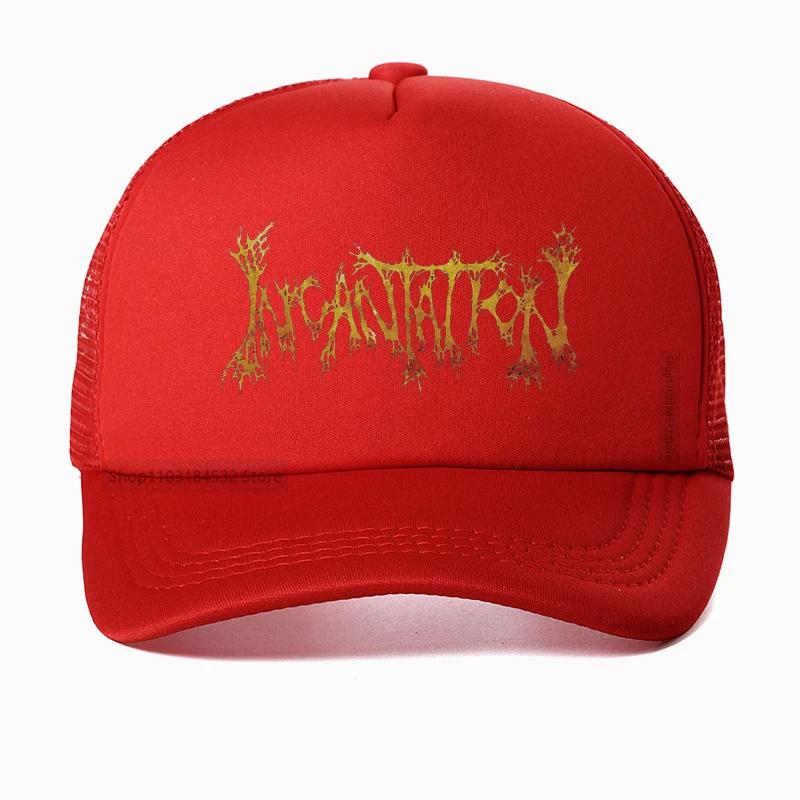Incantation hat Death Metal Immolation Mayhem Watain Blood Baseball cap Unisex Metal Band Incantation rock hats Snapback casp Adjustable