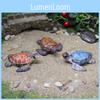 Ocean Animal Resin Turtle Statue Craft Ornament For Party Decor