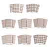 72Pcs Felt Chair Leg Pad Adhesive Floor Scratch and Noise Reducers 6XDE