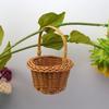 Handwoven Weaving Flower Basket Home Decoration /Restaurant Serving Tabletop Display