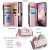 Multi-Functional Leather Crossbody Case for Samsung A72/A12/A13/A24/A33/A57 with Card Slot and Shoulder Strap