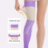 1 Pc Full Leg Compression Sleeve Long Knee Pads, Sports Uv Leg Brace With Anti-Slip Silicone Strips, Running Basketball Football