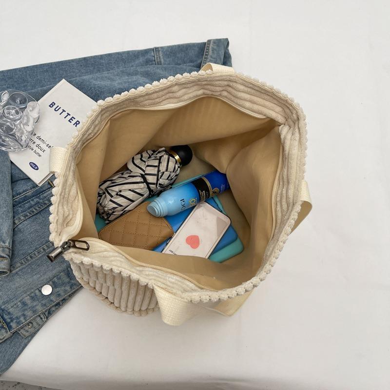 Tote bag fashionable large-capacity shopping bag casual literary canvas handbag simple retro shoulder women's bag