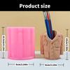 Creative Doctor Uniform Pen Holder Mould Silicone Casting Mold for Epoxy Resin Pencil Cup Office Desk Decoration Mould